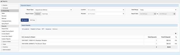 Process EOB as Normal, But Apply Same Total as a Negative Amount to the Credit Invoice - Step 2