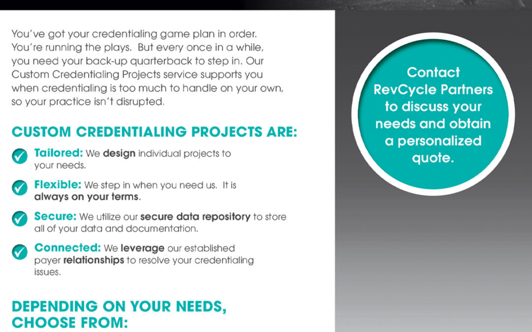 WeCredential Custom Credentialing Projects